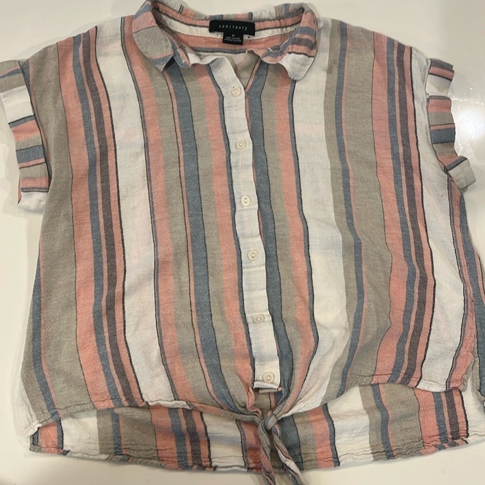 Sanctuary button up shirt - Picture 3 of 9